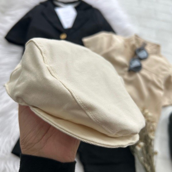 Producto - Boina color BEIGE solo talle 18 meses a 4 años