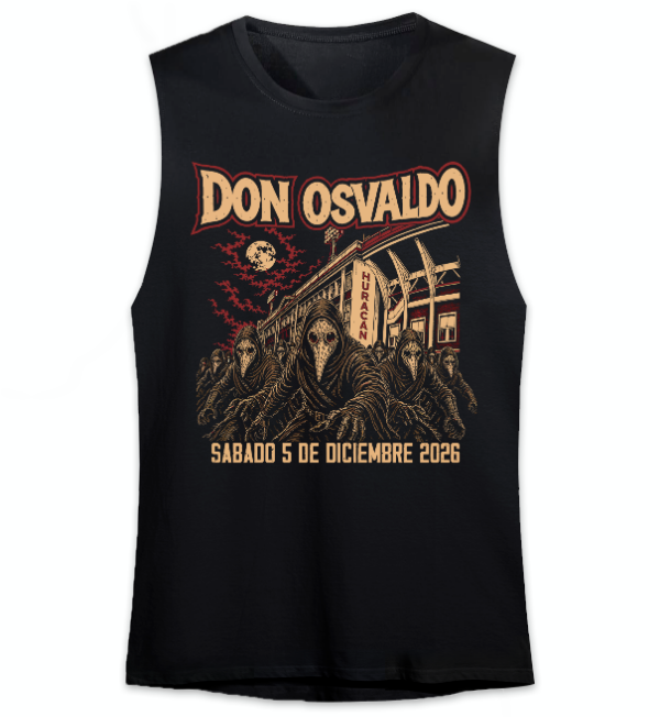 Producto - Musculosa Sudadera Don Osvaldo Huracan 2026
