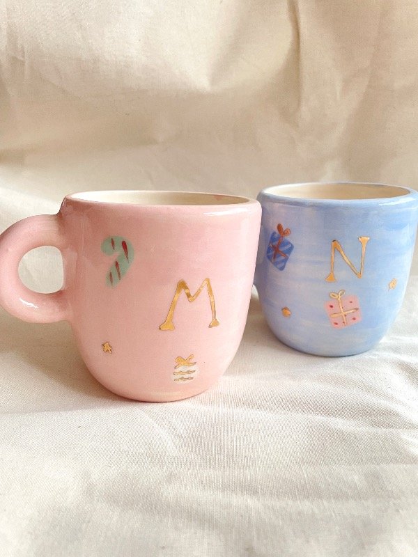 Producto - Taza navidad con oro - 2
