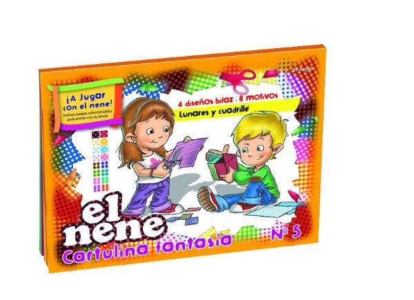 Producto - BLOC EL NENE N5 FANTASIA