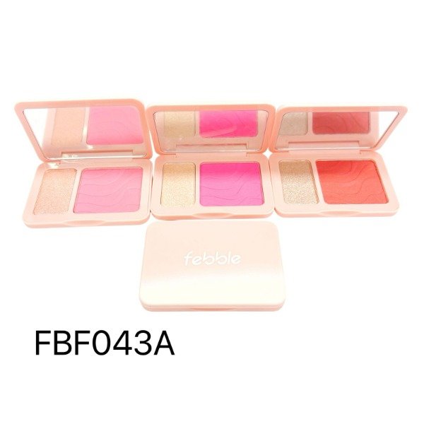 Producto - Rubor e iluminador compacto febble FBF043A