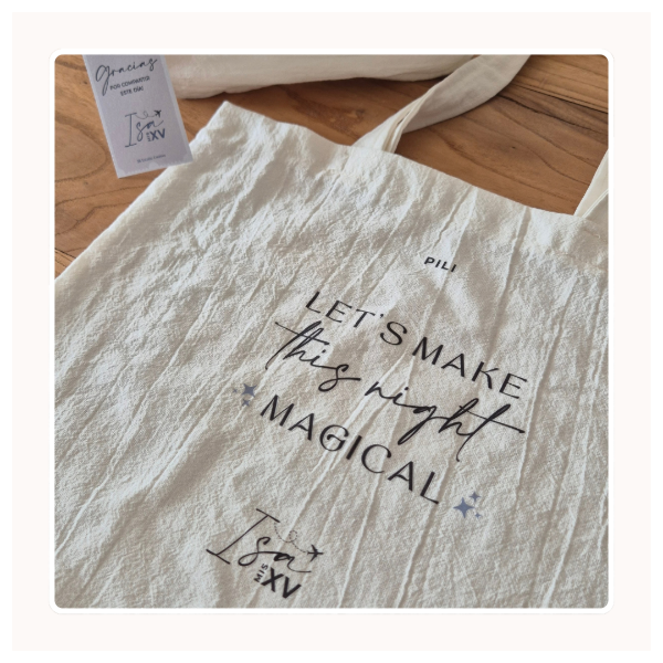 Producto - Bolsa de lienzo o tusor personalizada - 3