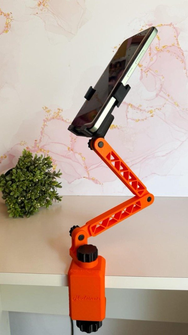 Producto - Tripode para celular naranja y negro