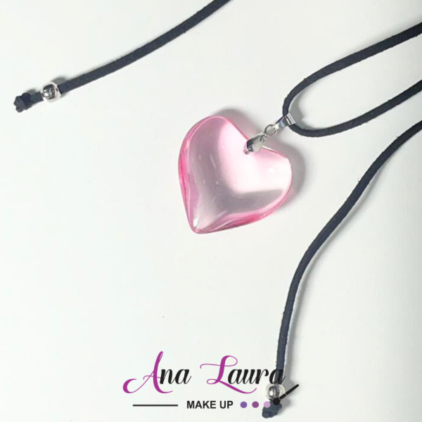 Producto - Collar corbatín corazón grande