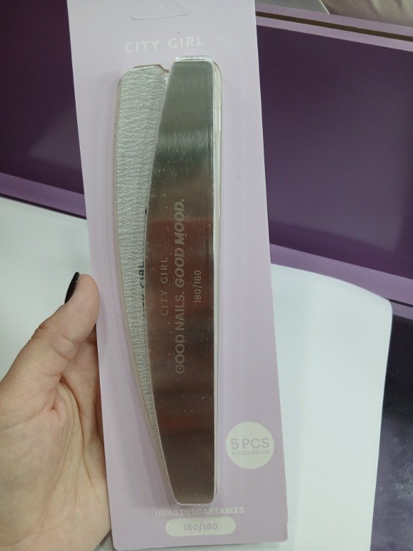 Producto - Lima metal city con repuesto 180/180