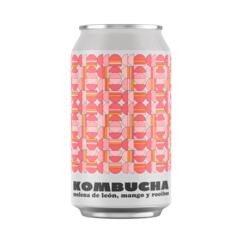 Producto - Kombucha MELENA LEON Mango Rooibos Sin Aditivos Ni Conservantes Coloreada 354ml