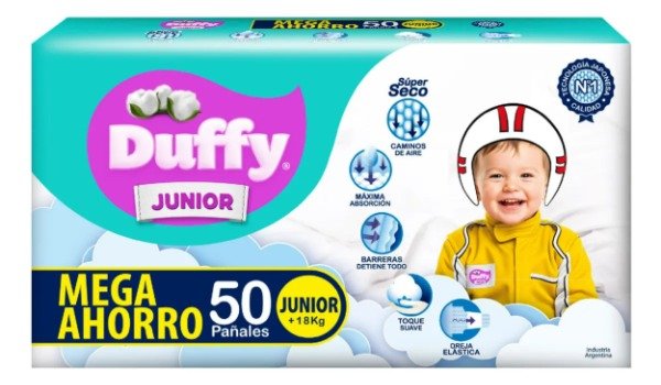 Producto - Duffy Cotton Junior 50un