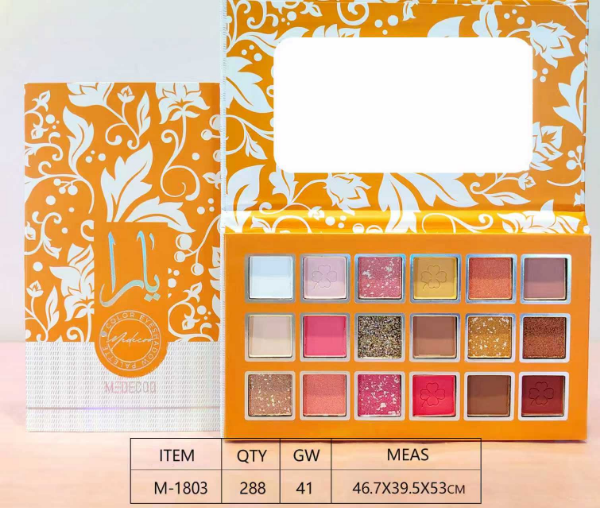 Producto - SOMBRA ARABE 18 COLOR AMARILLO M1803