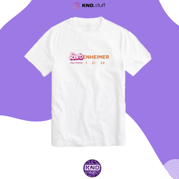 Remera Barbenheimer date DTF