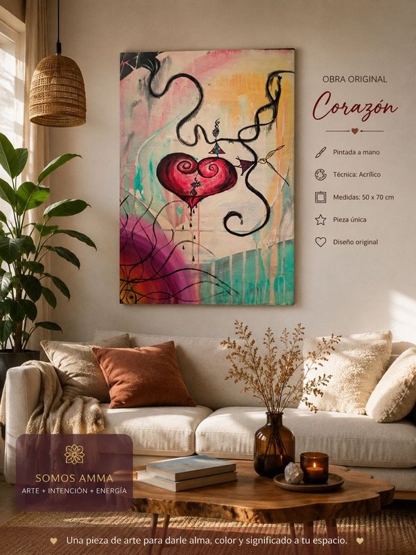 Producto - CORAZÓN  OBRA ORIGINAL - 1
