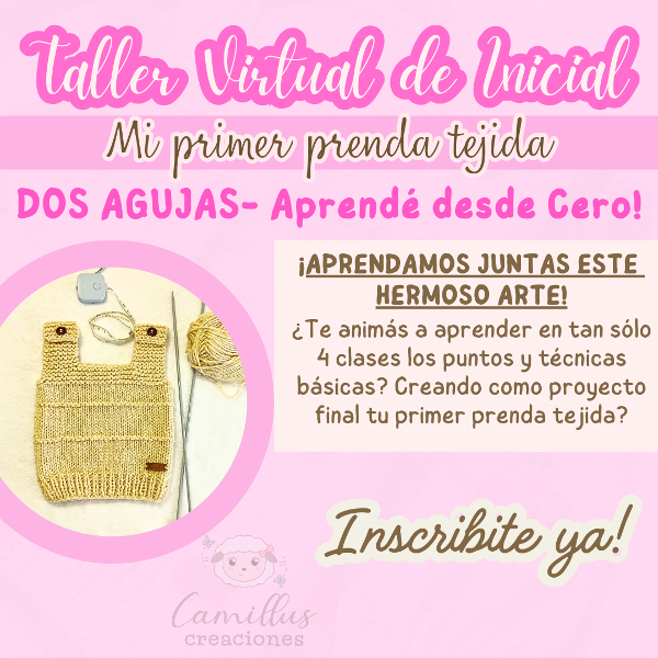 Producto - Aprendé a tejer desde cero Dos Agujas