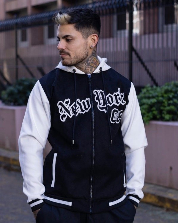 Producto - LÍNEA GABRIEL Campera paño con capucha