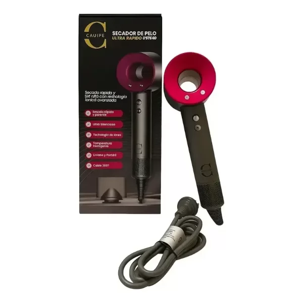 Producto - Secador De Pelo Ultra Rapido Con Tecnologia Ionica Ds2240