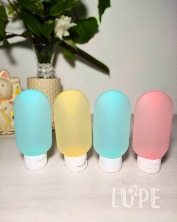 Producto - Set de botellas de viaje Rainbow x 4 unidades