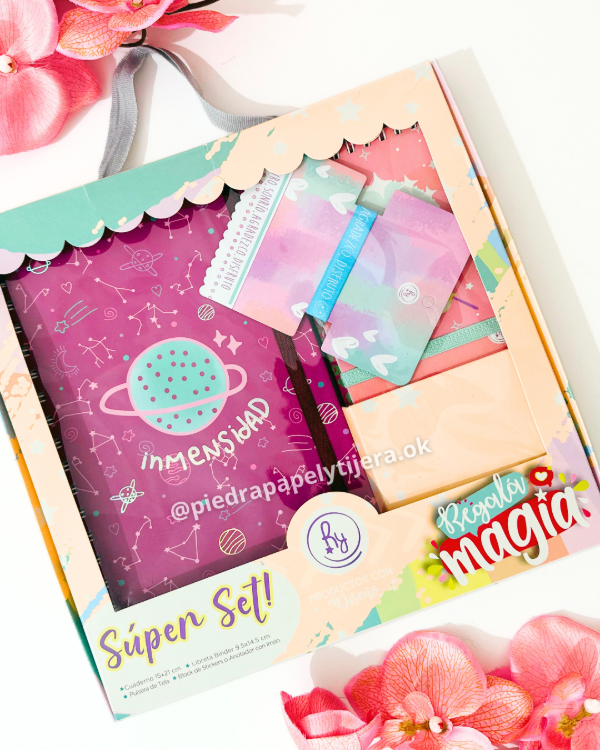 Producto - set regalo cuadernos inmensidad