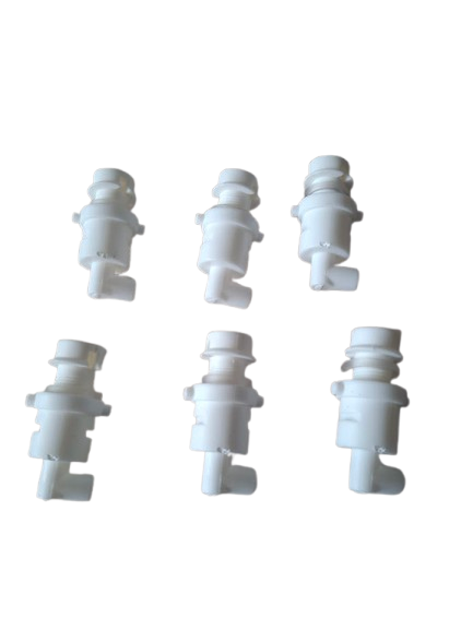 Producto - Conector Interno Curvo bajo tacho Dispenser frio calor x 6 Un
