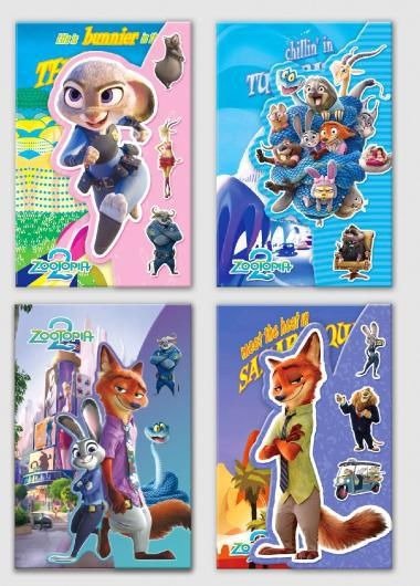 Producto - Cuaderno anotador Zootopia SC-7604