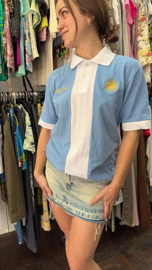 Producto - Remera Argentina knit