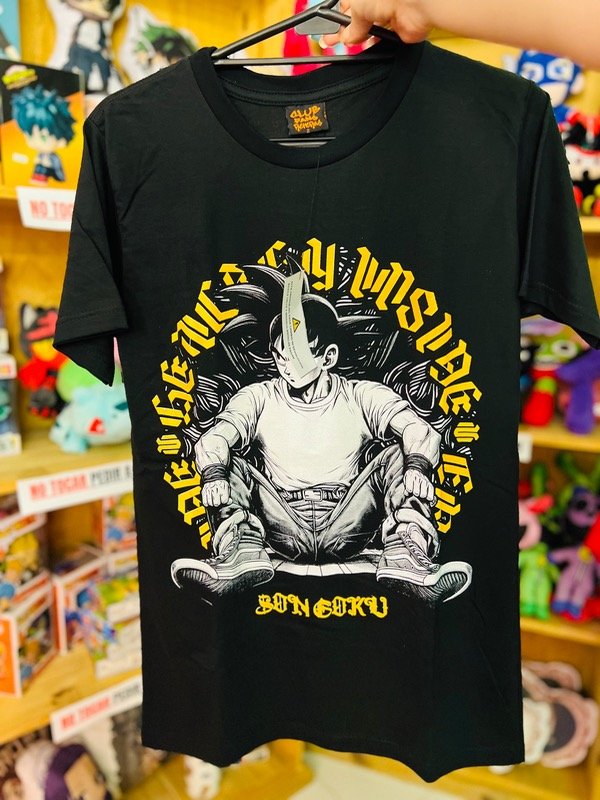 Producto - Remera Son Goku color negro