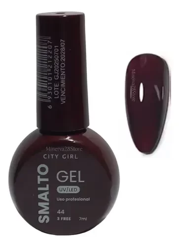 Producto - ESMALTE SEMIPERMANENTE CITY GIRL 7ML TONO #44