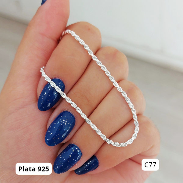 Producto - Cadena tourbillon gruesa 55cm