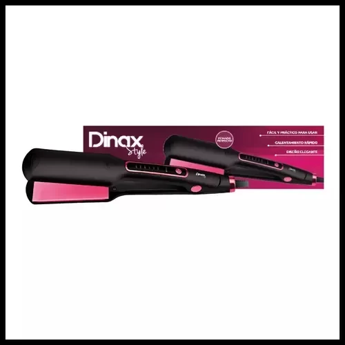 Producto - Planchita De Pelo Pantalla Digital Temperatura Ajustable 60w Dinax