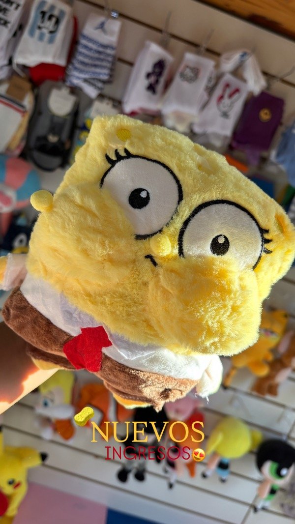 Producto - PELUCHE BOB ESPONJA CACHETES