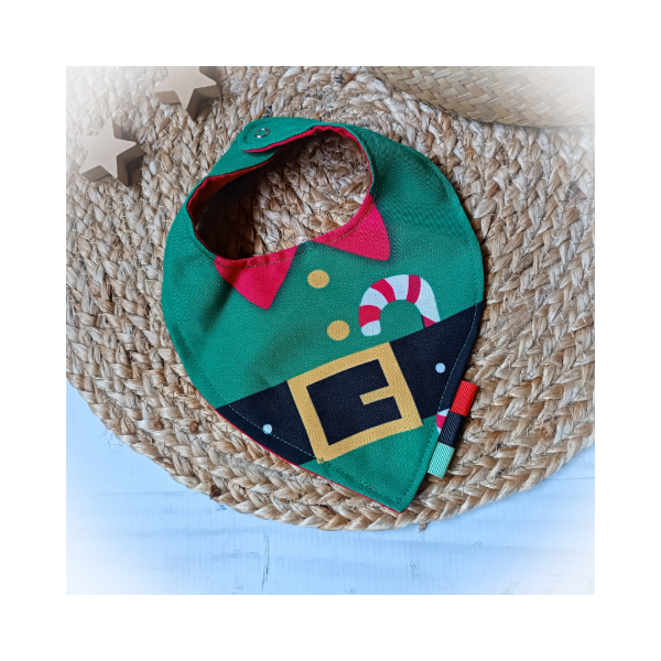 Producto - babero NAVIDAD duende
