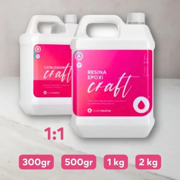 Producto - Resina Craft 1:1