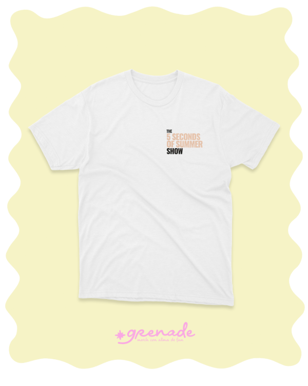 Remera "the 5 seconds of summer show"