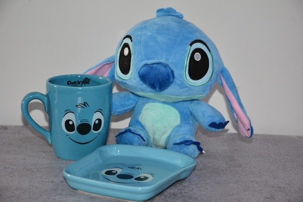 Producto - COMBO STITCH [peluche y set desayuno]