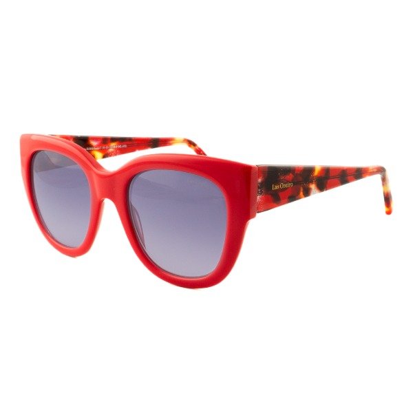 Producto - Las Oreiro 6206 Rojo Brillo - Cristales Gris Degradé - 1