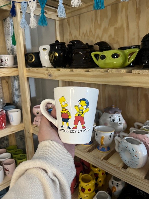 Producto - Taza día del amigo los simpsons