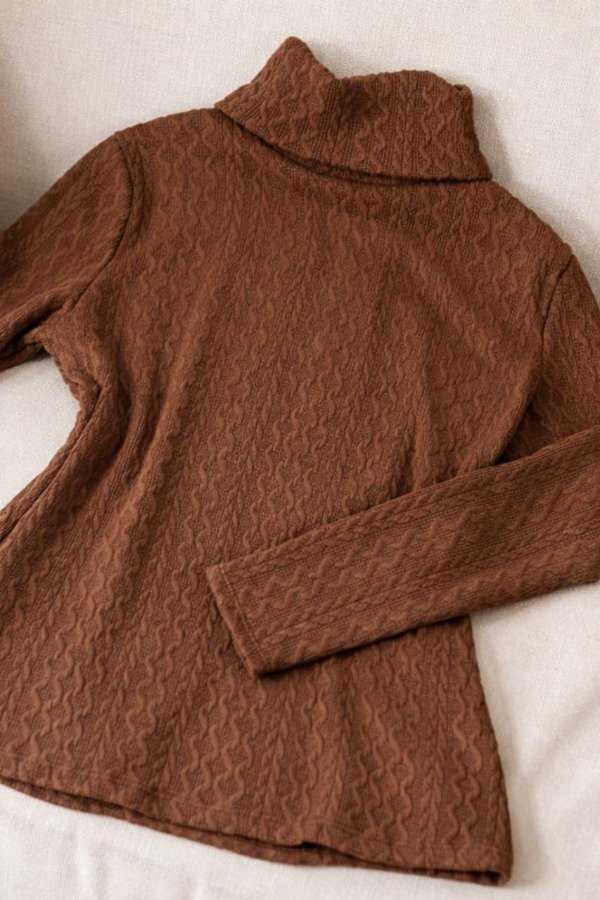 Producto - POLERA MANGA LARGA "LANILLA TRAMADO"  (Art.164)