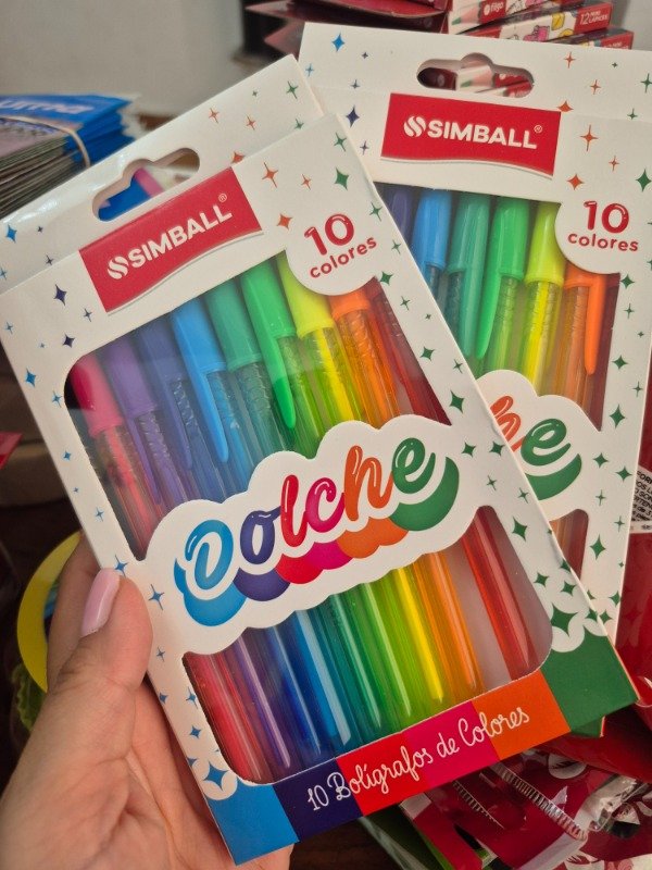 Producto - Lapiceras colores x 10 Dolce Simball