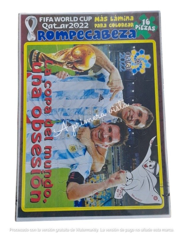 Producto - Rompecabezas para pintar 16pcs