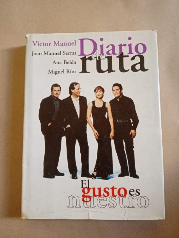 Producto - El gusto es nuestro - Víctor Manuel / Miguel Ríos -  Ediciones B 1996 - T D