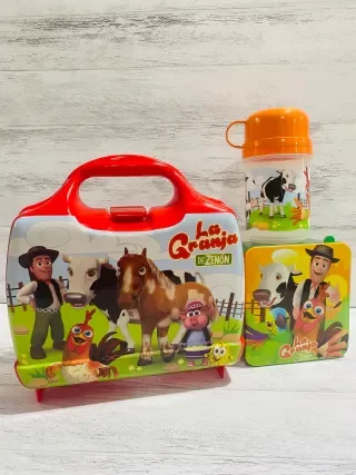 Producto - VALIJA LUNCHERA CON CAJA SANDWICH Y CANTIMPLORA II