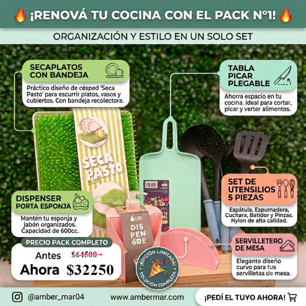 Producto - Pack N1 mas x menos