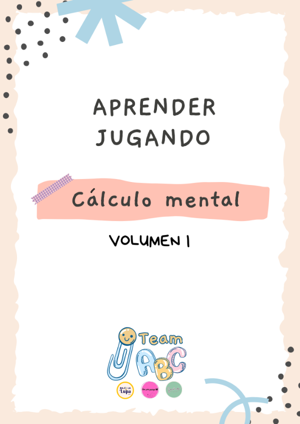 Producto - JUEGOS DE CALCULO MENTAL - VOLUMEN I