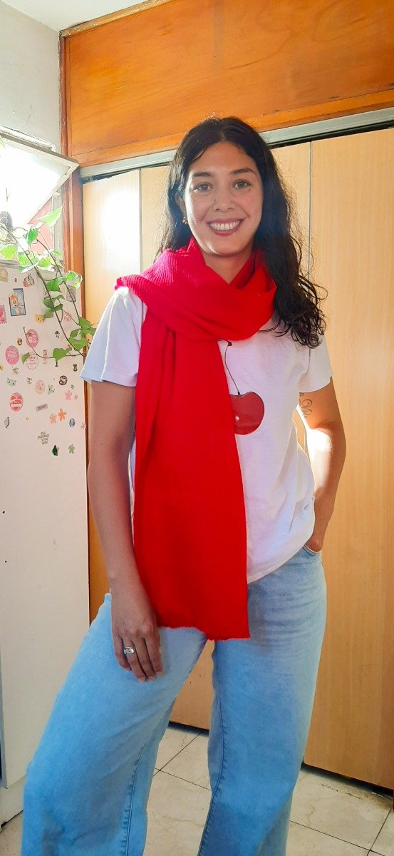 Producto - Pashmina roja