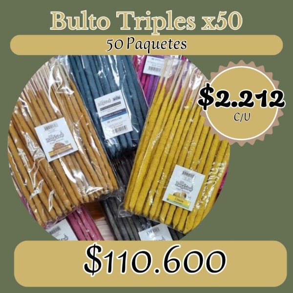 Producto - Bulto Triple empaste x50