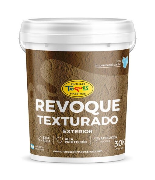 Producto - 20137   BASE P/REVOQUE TEXTURADO GRIS 4 KG