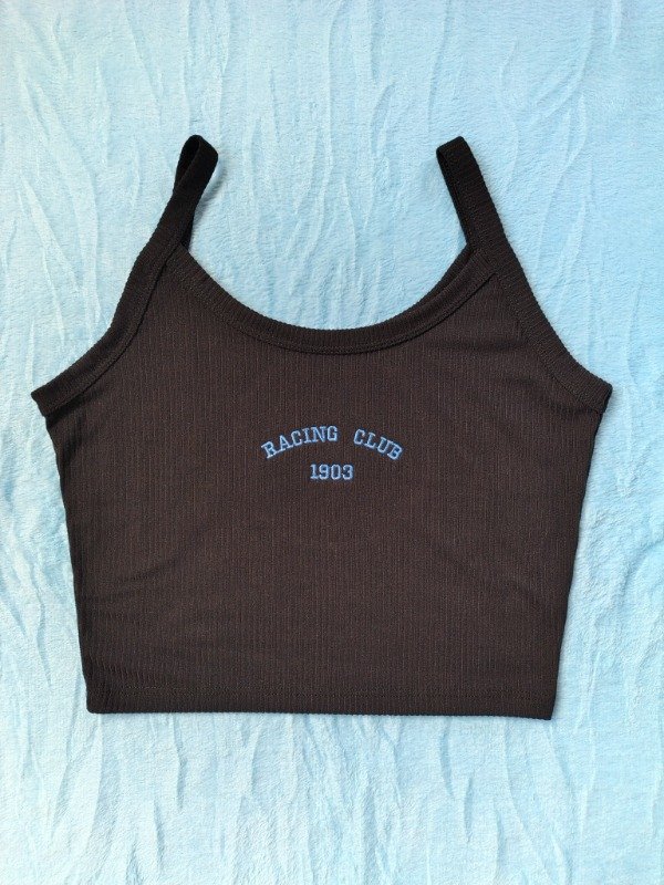 Musculosa tiritas 1903 beige-blanco-negro