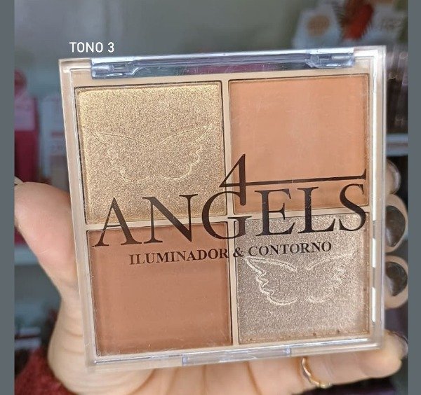 Producto - CONTORNO E ILUMINADOR EN POLVO 4ANGELS - 5