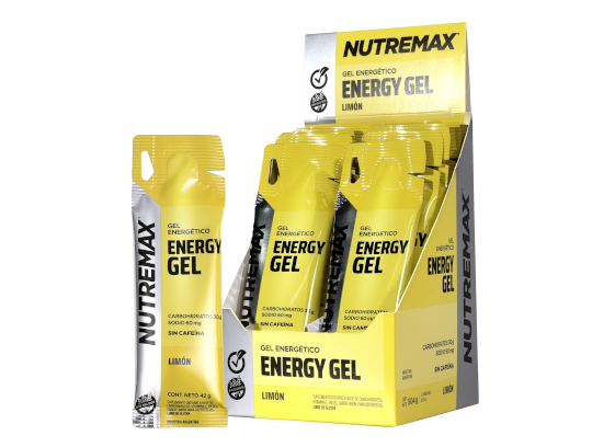 Producto - Gel Energy nutremax sin cafeína