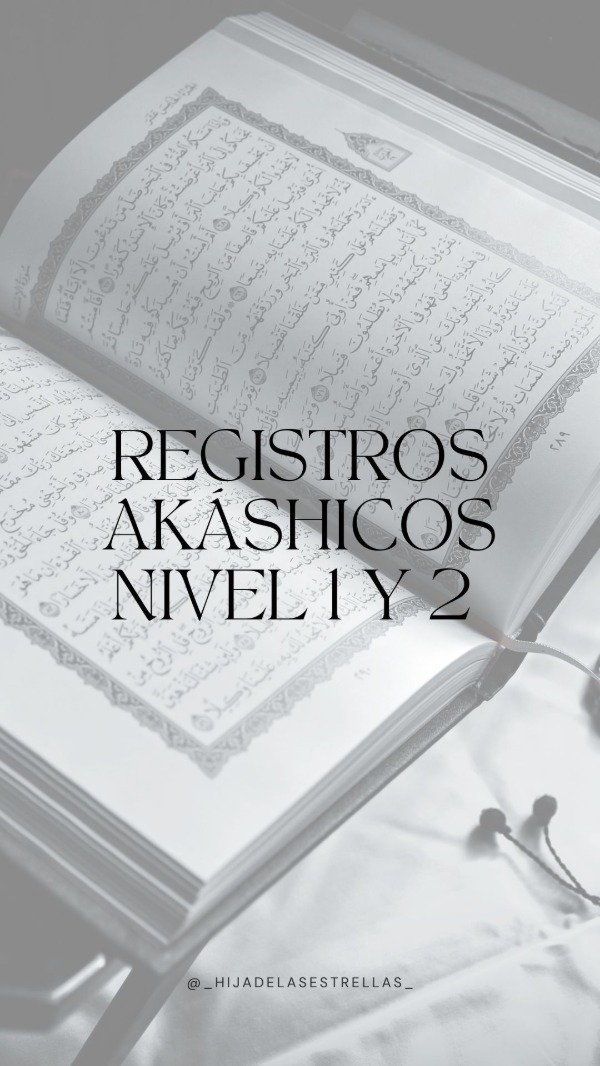 Producto - VIAJE AKÁSHICO NIVEL I Y II