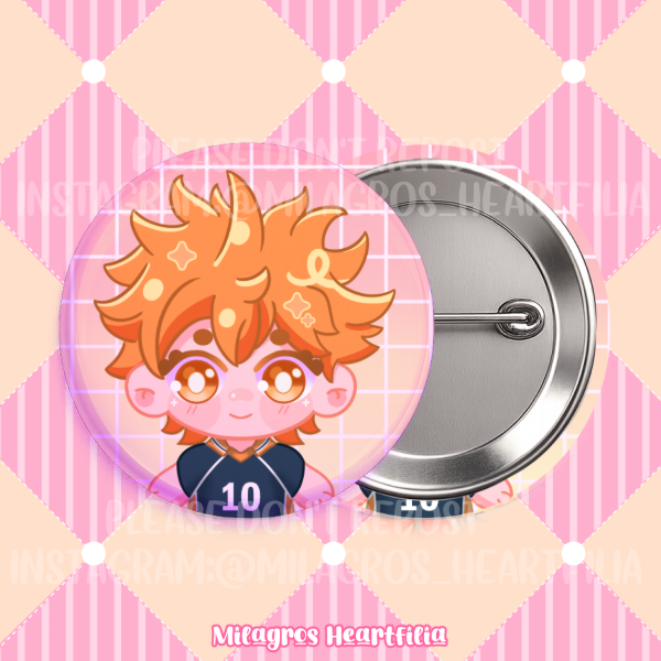 Producto - Pins - Haikyuu