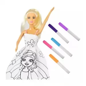 Producto - Muñeca Tiny Pinta su Vestido - 0