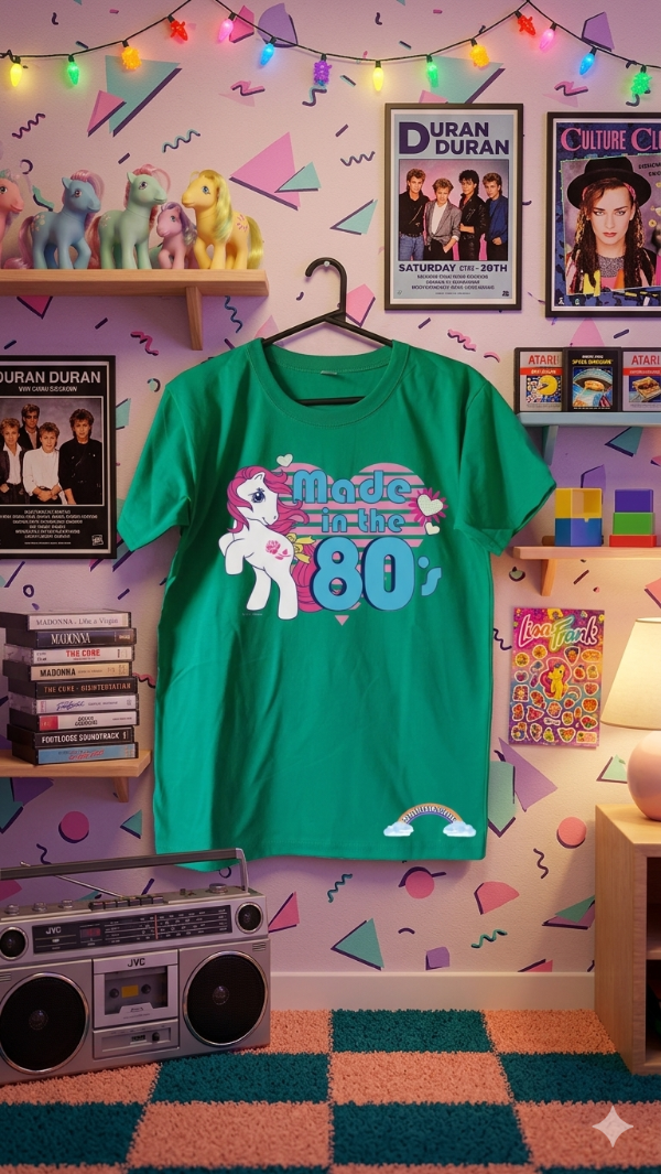 Producto - Remera Algodon Pony 80 Verde